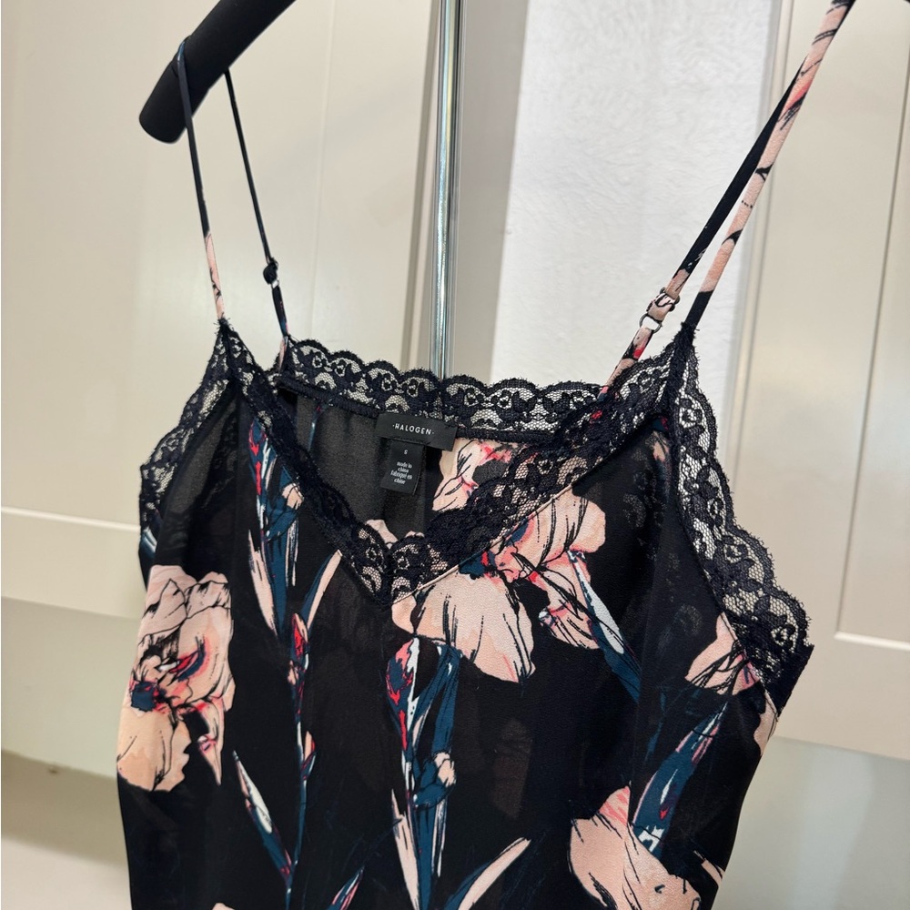 Halogen Floral Lace V-Neck Cami